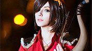 暗黑3精品Cos鉴赏 清纯妹子莉亚与冷美人维拉