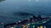 战舰世界日系9级巡洋舰依吹级战斗视频