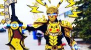 最魔性皮卡丘Cosplay 昔日萌神化身铁血战士