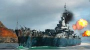 《战舰世界》测试进行中 巡洋之王得梅因激战