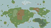 《文明帝国OL》世界新地图曝光：地球与盘古大陆 