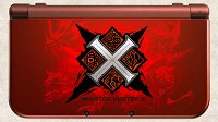 《怪物猎人X》限定版3DSLL公开 鲜红机身似狩魂热血