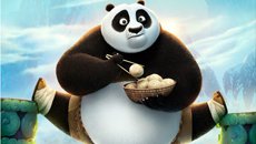 《功夫熊猫3》首曝中文海报 阿宝苦练一字马不忘吃