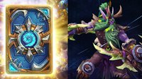 《风暴英雄》世锦赛礼品：杉多伊利丹皮肤 炉石卡背