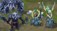《LOL》黑暗&光明骑士皮肤：牛头镶铁 重甲披身