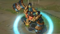 《LOL》石头人全特效皮肤：船体打造 回城就是打炮