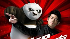 《功夫熊猫3》登陆好声音决赛 阿宝助阵金猴周杰伦