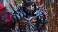 美女打造《魔兽》娘化“死亡之翼” 巨乳黑龙超能干