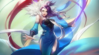 奶大克万物美人鱼头解说《王者荣耀》大胸少妇甄姬