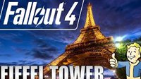 《辐射4》打造埃菲尔铁塔 足不出户欣赏巴黎夜景