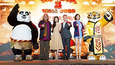 《功夫熊猫3》中文配音阵容曝光 白百合献声悍娇虎