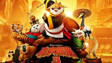 《功夫熊猫3》中国版海报曝光 主角集合不忘耍宝