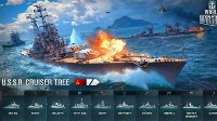 《战舰世界》新版S透视苏维埃巡洋舰科技树