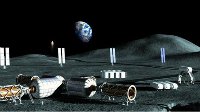 NASA联手富豪拟10年内建成月球基地 开发丰富资源