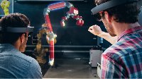 全息眼镜HoloLens新演示：让你秒变“魔法师”