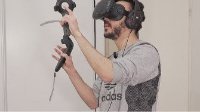 VR恐怖游戏《来访者》试玩 玩家吓到尖叫腿发软
