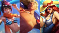 《LOL》泳池派对皮肤宣传片 剑姬与寄居蟹对剑