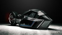 宝马Titan概念摩托车欣赏 科幻霸气自带“鱼鳃”