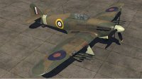 战争雷霆战机资料：英系战斗机飓风MK 2B