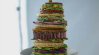《最终幻想15》开发团队美食互动节目 制作巨型黑暗三明治