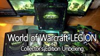 《WOW》军团再临典藏版开箱 不是魔兽粉看了也心痒