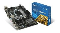 行业用户首选 微星H110M PRO-VH主板销量领冠京东