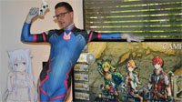辣眼睛呛鼻子 国外老宅男COS《守望先锋》D.VA
