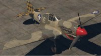 战争雷霆战机资料：苏系战斗机P-40E-1“小鹰”