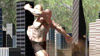 日本再现奇葩游戏 化身肌肉巨人踩碎整个城市