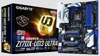 雷电3技术认证 技嘉Z170X-UD3 Ultra主板现售1699！