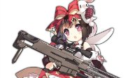 三道杠小萝莉《少女前线》M99步枪完整立绘图鉴