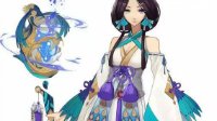 《阴阳师》八百比丘尼苍之雀羽皮肤细节赏析