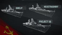 《战舰世界》毛驱二线概念图公开 三种新船公布
