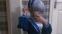 蓝毛小学生《战舰少女r》西格斯比COS图集