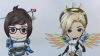 《守望先锋》小美、天使Q版手办形象曝光 激萌可爱