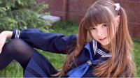 轻松一刻：毛妹果然更适合穿水手服