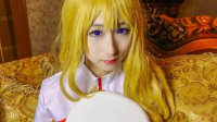 顺带拉个票《战舰少女r》同人金刚COS图集