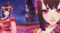 《阴阳师》桃花妖新旧版本立绘比较