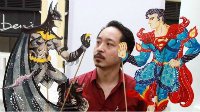 马来艺术家打造《正义联盟》皮影戏 女侠神似哪咤