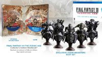 PAX EAST 2017：《最终幻想12：黄道年代》推出两款限定版 附送铁盒、雕塑卖1380元
