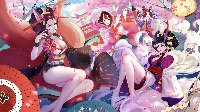 一大波美腿正在接近《阴阳师》美女式神插画一览