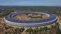4K航拍苹果公司新大楼：已陆续入驻 耗资50亿美元