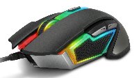 手感怪兽 雷柏V302幻彩RGB电竞游戏鼠标上市