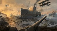 《BF1》力挽狂澜DLC艺术图公布 战舰巨炮港口大战