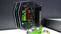 NVIDIA展台的MOD机箱成功吸引了玩家注意