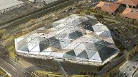 NVIDIA加州新总部一日游 宏伟三角顶、硅谷新地标