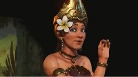 《文明6》新势力印尼公布 妖艳女王用信仰治国