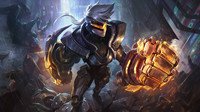 《LOL》源计划猎皮肤原画 未来战甲难掩蔚的好身材