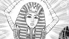 日本漫画再现爆笑恶搞：埃及法老王沦为搞笑艺人