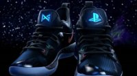 索尼合作耐克推出PlayStation主题运动鞋PG-2 脚踏游戏机打篮球